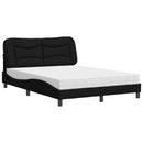 seng med madras Hvar 140x190 cm stof sort