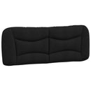 seng med madras Hvar 140x190 cm stof sort