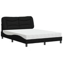 seng med madras Hvar 140x200 cm stof sort
