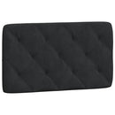 seng med madras 90x190 cm velour sort