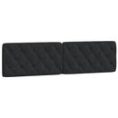 seng med madras 200x200 cm velour sort