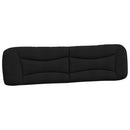sengeramme med LED uden madras Hvar 200x200 cm stof sort