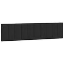 sengeramme med LED uden madras Hanko 200x200 cm velour sort