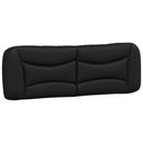 sengeramme med LED uden madras Hvar 160x200 cm sort