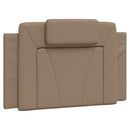 sengeramme Viana med LED uden madras 80x200 cm cappuccinofarvet