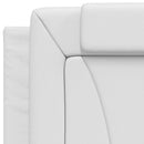 sengeramme Viana med LED uden madras 90x190 cm hvid