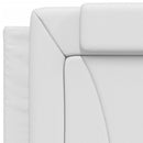sengeramme Viana med LED uden madras 90x200 cm hvid