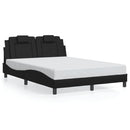 sengeramme Viana med LED uden madras 120x200 cm sort