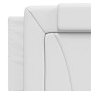 sengeramme Viana med LED uden madras 160x200 cm hvid