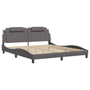 sengeramme Viana med LED uden madras 180x200 cm sort