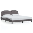 sengeramme Viana med LED uden madras 180x200 cm sort