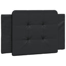 sengeramme med LED uden madras Zadar 80x200 cm sort