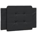 sengeramme med LED uden madras Zadar 100x200 cm sort