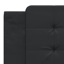 sengeramme med LED uden madras Zadar 180x200 cm sort