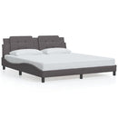 sengeramme med LED uden madras Zadar 180x200 cm sort