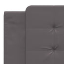 sengeramme med LED uden madras Zadar 180x200 cm sort