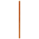 sengegavl 150 cm massivt fyrretræ gyldenbrun