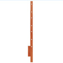 sengegavl 150 cm massivt fyrretræ gyldenbrun
