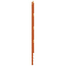 sengegavl 150 cm massivt fyrretræ gyldenbrun