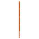 sengegavl 180 cm massivt fyrretræ gyldenbrun