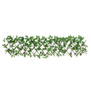 espalier med kunstig vedbend 180x30 cm udvidelig grøn