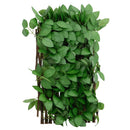 espalier med kunstig vedbend 180x30 cm udvidelig grøn