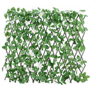 espalier med kunstig vedbend 186x30 cm udvidelig grøn