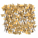 espalierer med kunstige ahornblade 5 stk. 180x60 cm orange
