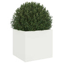 plantekasse 32x30x29 cm stål hvid