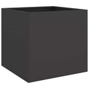 plantekasse 42x40x39 cm stål sort