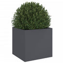 plantekasse 49x47x46 cm stål antracitgrå