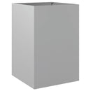 plantekasse 52x48x75 cm galvaniseret stål sølvfarvet