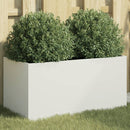 plantekasse 62x30x29 cm stål hvid