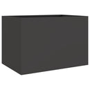plantekasse 62x40x39 cm stål sort