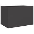 plantekasse 62x47x46 cm stål sort