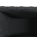 plantekasser 2 stk. med 2 potter 90x20x40 cm polyrattan sort