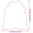 koskind 180x220 cm sort