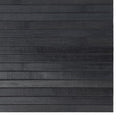 gulvtæppe 60x400 cm rektangulær bambus grå
