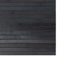 gulvtæppe 100x200 cm rektangulær bambus grå