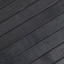 gulvtæppe 100x200 cm rektangulær bambus grå