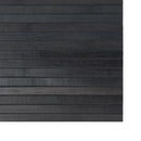 gulvtæppe 100x400 cm rektangulær bambus grå