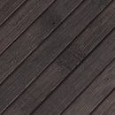 gulvtæppe 100x400 cm rektangulær bambus mørkebrun