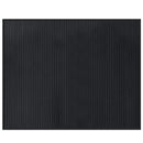 gulvtæppe 80x100 cm bambus sort