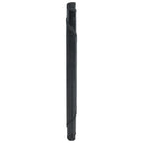 gulvtæppe 80 cm bambus sort