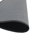 gulvtæppe 80 cm bambus sort