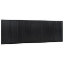 rumdeler bredde 600 cm højde 165 cm bambus sort