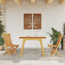 havebord 110x56x75 cm massivt akacietræ