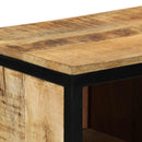 Sko skab med hylde Brun 50 x 30 x 110 cm Massivt mangotræ