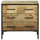 Sideboard med skuffe 70 x 35 x 70 cm Massivt mangotræ