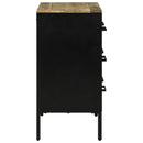 Sideboard med skuffe 70 x 35 x 70 cm Massivt mangotræ